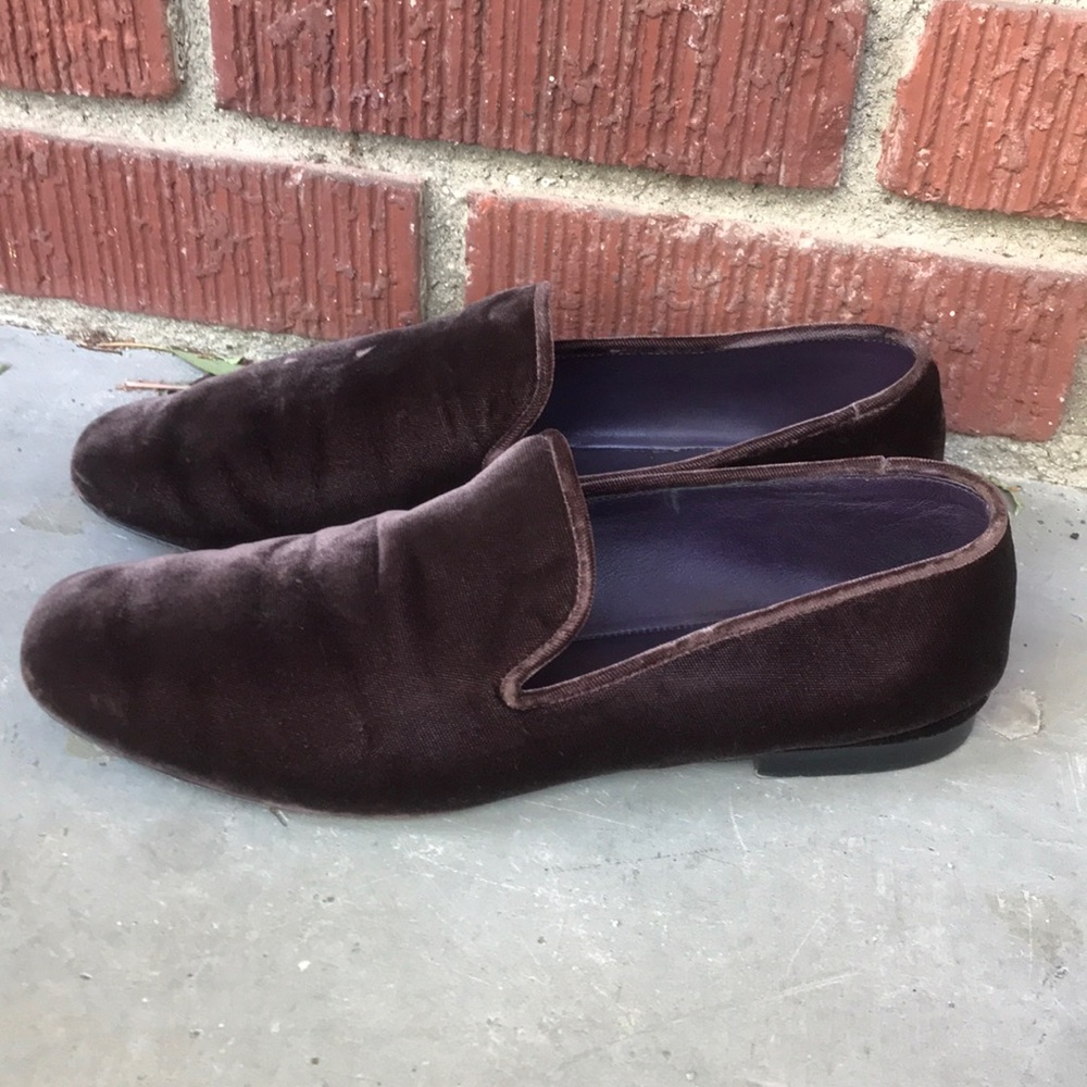Vince Velvet Bray Loafers